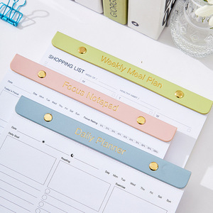 Morandi color estudiante tiempo de escritorio logotipo personalizado impreso agenda organizador Bloc de notas arrancar plan semanal papel Escritura Legal blocs de notas - Product Image 4
