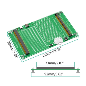 Notebook DDR4/DDR5 2-in-1 Memory Stick Tester Tool mit Light Tester Diagnose karte