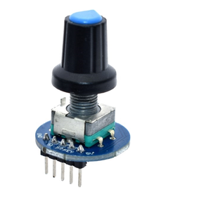 Rotary Encoder Module for <strong>Arduino</strong> Brick <strong>Sensor</strong> Development Round Audio Rotating <strong>Potentiometer</strong> Knob Cap EC11