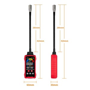 ガス漏れ検知器分析器20% LEL LCDサウンド & スクリーンアラーム可燃性可燃性天然メタンテスターLPGメーター卸売 - Product Image 6
