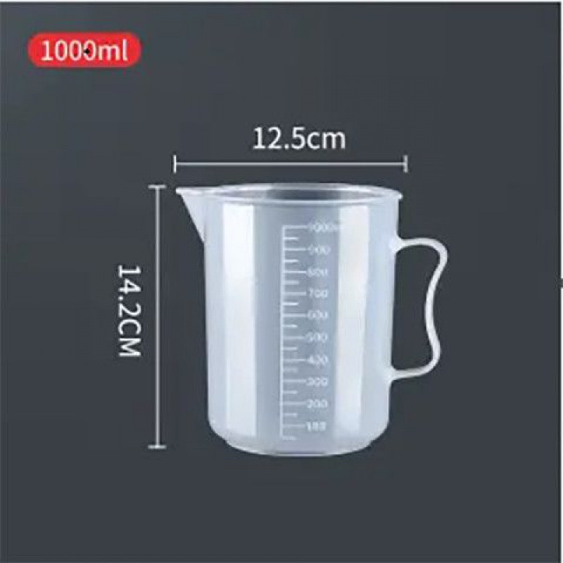 Venta flash por tiempo limitado: taza medidora sin tapa de 1000 ml