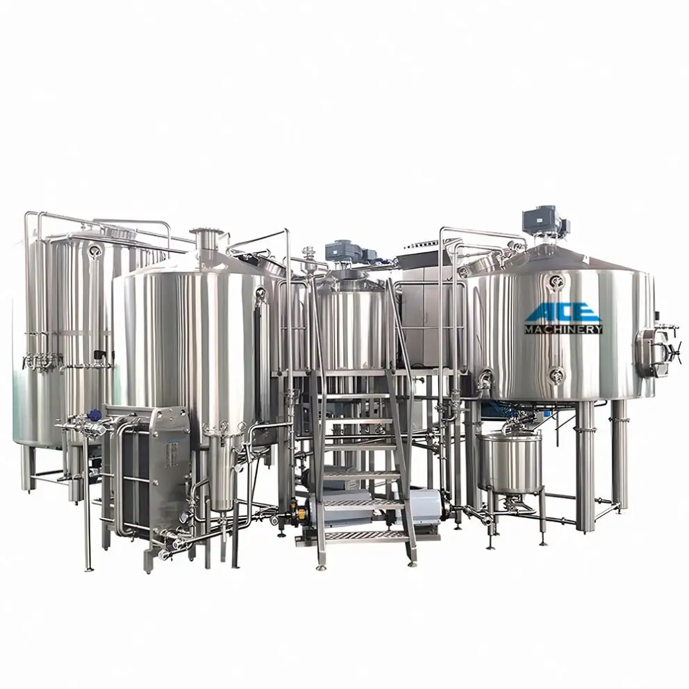 Factory Price 200l 500l 1000l 1500l Micro Beer Two Vessel Brewhouse System beer brewing Equipment