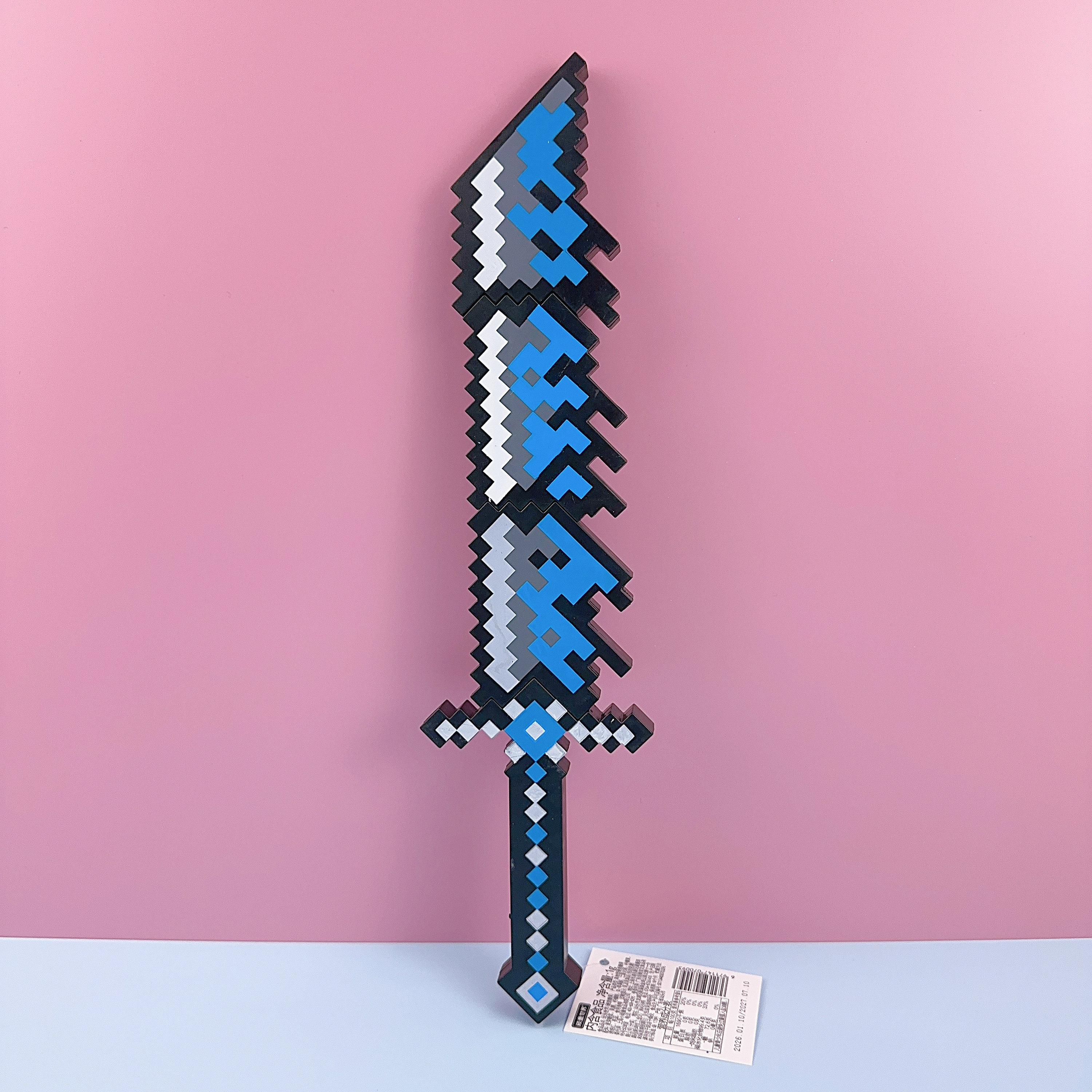 Lame de serpent bleu noir