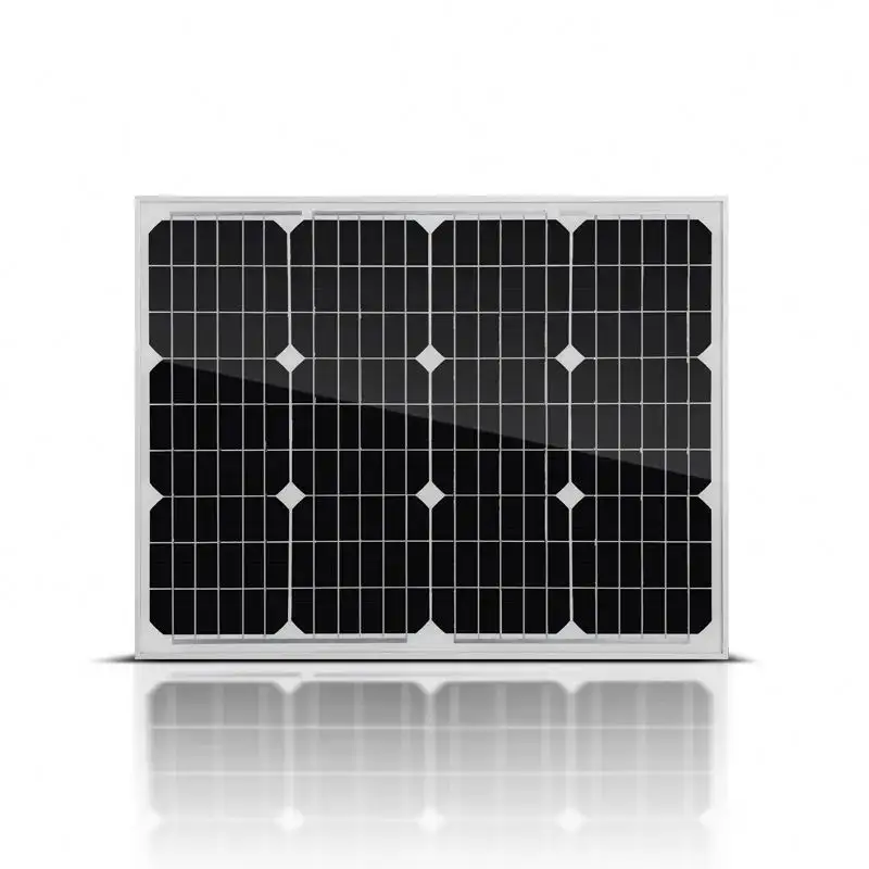 Painel solar portátil de silicone policristalino para uso pequeno, painel solar pequeno de tamanho pequeno 20W 30W 40W 50W 150W