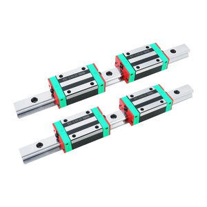 2 uds. Carril de guía lineal de 25mm HGR 1200 a 00 con bloque de carros deslizantes 4 HGHCA o HGWCC para enrutador grabador - Product Image 5