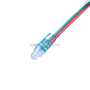 12v 24v 5v Ws2811 Led Pixel Light String 12mm Rgb impermeabile Ip68 Full Color magia Dmx indirizzabile modulo Led Luces