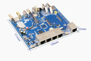 Scheda di sviluppo espansione Router Raspberry Pi CM5 5G con sistema operativo Linux 4000MB - Product Image 6