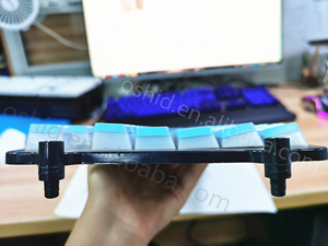 OSHID 104-112keys pudding PBT keycaps OEM profile keycaps for gaming mechanical <strong>keyboard</strong> keycaps - Product Image 4