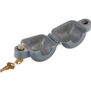 Door Knob Lock-Out Device <strong>Doorknob</strong> Lock With Key to Block Access to Keyhole Fits Round <strong>Doorknobs</strong> With Max Diameter of 2-7/8&quot; - Product Image 5