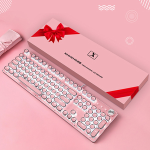 Mobile Game Mechanical <strong>Keyboard</strong> and <strong>Mouse</strong> Retro Punk Blue <strong>Switches</strong> USB Wired for PC Laptop Desktop <strong>Computer</strong> Gamer - Product Image 6