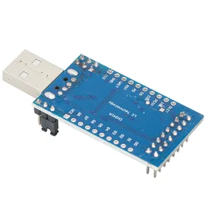 Programador USB a UART IIC SPI I2C Convertidor de puerto paralelo Indicador de funcionamiento a bordo Módulo de placa de lámpara