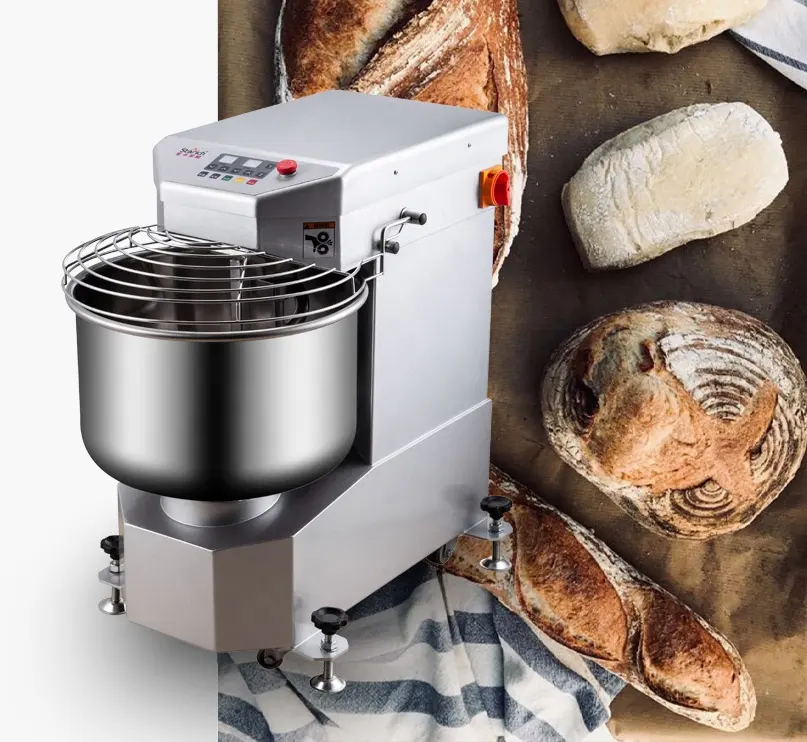 Commerciële Zware Industrie Bakkerij Stand Deeg Spiraal Mixer