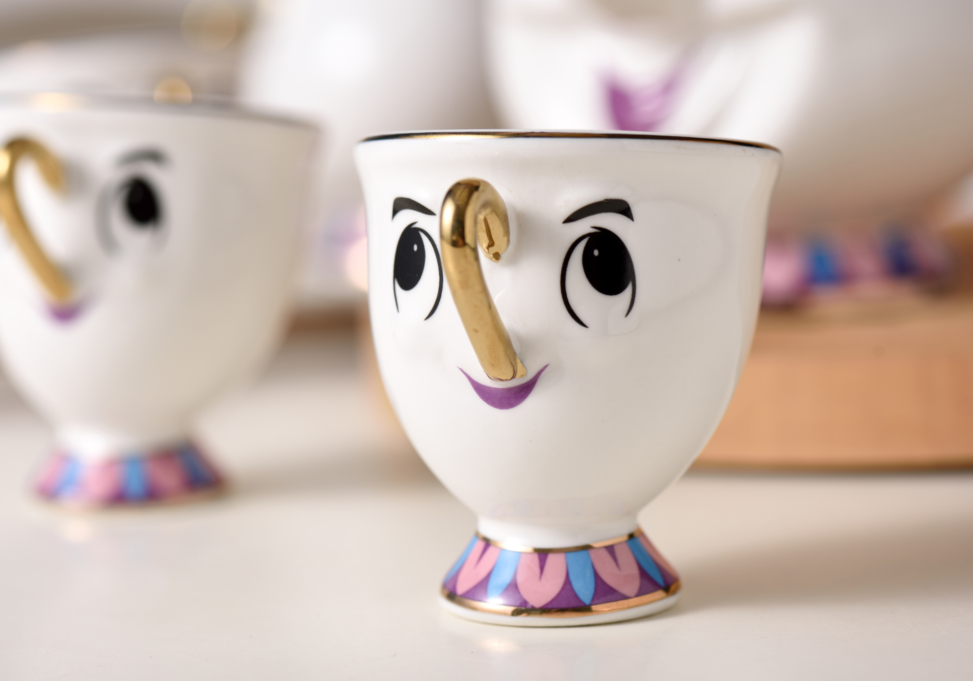 White cup