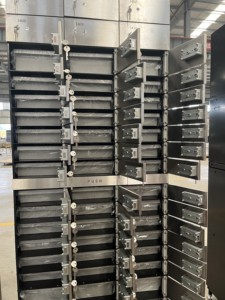ヒンジボンドボックスとボールト用デュアルキーロックを内蔵したステンレス製の貸金庫 - Product Image 6