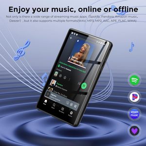5 \ "Amazon Music FM用のSpotify Pandora用のBluetooth WiFi 128GBミュージックビデオプレーヤー用のタッチスクリーンAndroid MP4 MP3プレーヤー - Product Image 2
