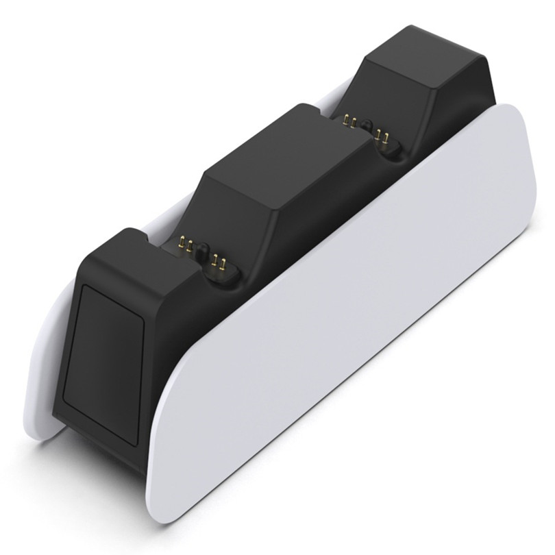 Cargador blanco para el controlador PS5