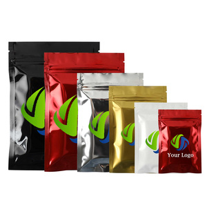 Sinh Thái Thân Thiện Với Biểu Tượng Tùy Chỉnh In Nhựa Mylar Túi Phẳng Mùi Bằng Chứng Thực Phẩm Đóng Gói Dây Kéo Nhìn Pouch - Product Image 1
