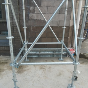Sistema Ringlock de soporte diagonal horizontal, andamio Ledger, fácil construcción, sistema de andamio Ringlock para la construcción - Product Image 5