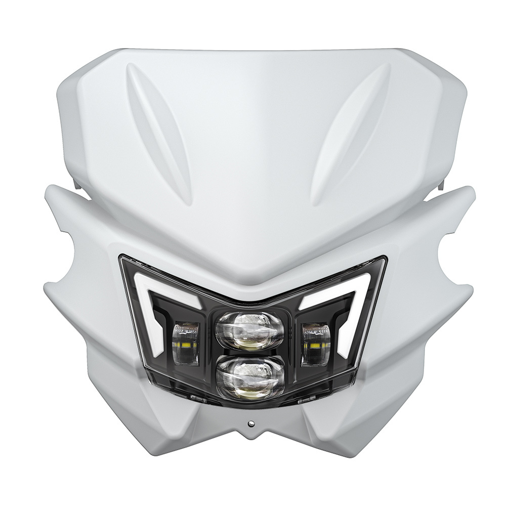 Phare + Masque Blanc
