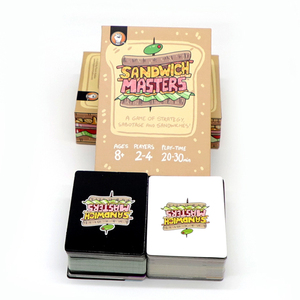 定制模切儿童卡片书籍和卡盒套装印刷服务 - Product Image 6