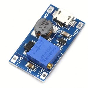 MT3608 2A DC-DC Booster Power Module 3-5V to 5V/9V/12V/24V Development Boards Kit with Other ICS Chip Power Applications - Product Image 2
