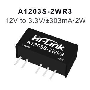 Módulo convertidor de potencia CC 3,3 ~ 13.2Vdc de salida dual de 12V a 2W 10,8/5/9/12/15/24V CC de 12V a 2W