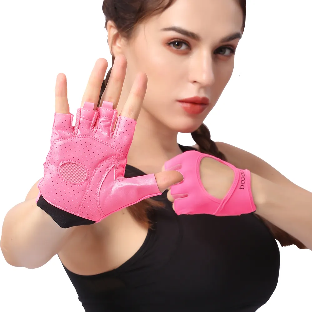 Precio al por mayor guantes de gimnasio con relleno de gel guantes de gimnasio entrenamiento deportivo guantes de gimnasio