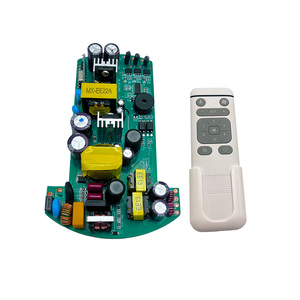 AC DCファン回路60W、リモートBLDCシーリングファン12V変換キットコントローラーPCBA充電式ファン回路PCB - Product Image 5