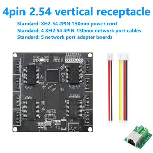 Módulo de interruptor Ethernet de 8 puertos 10/100Mbps de alto rendimiento interruptor de entrada de voltaje amplio de 5-12V - Product Image 2