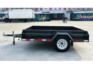<strong>Source</strong> Straight for Single Axle Black Fence Trailer, Rich <strong>Function</strong> and Wide Use - Product Image 3