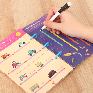 Pencil Control Practice Workbook Learn to Write <strong>Patterns</strong> Lines Shapes Pen Control Tracing Workbook for Kids