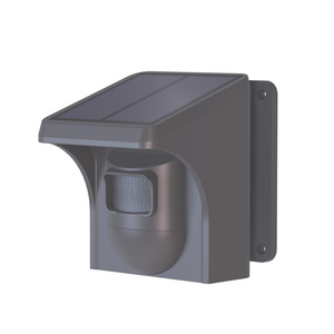 Sistema de alarma de seguridad inalámbrico con sensor de movimiento oculto al aire libre con energía solar para patio, tienda, garaje y jardín - Product Image 1