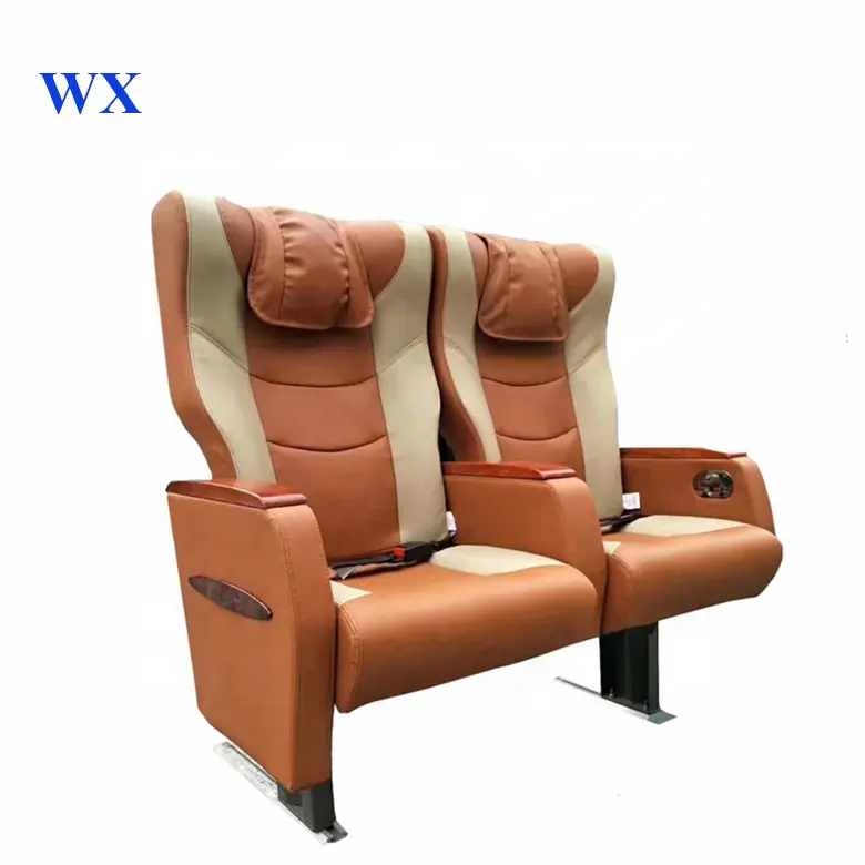 Оранжевое удобное увеличенное роскошное дорожное сиденье для автобуса для Zhongtong/Yutong/Foton