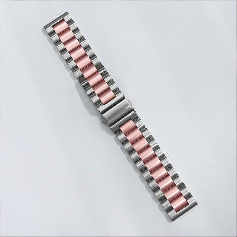 silver rose pink
