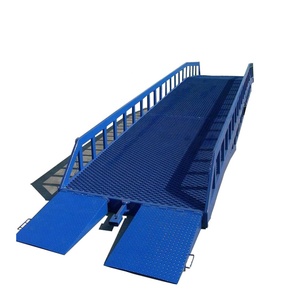 Plataforma de descarga hidráulica Rampa de patio móvil Rampa de muelle de contenedores Puente de carga móvil para almacén/taller - Product Image 2