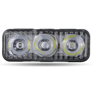 High Power Small Harpoon <strong>3</strong> Beads <strong>LED</strong> Daytime Running Light Bright Turn Signal Spotlight for Cars and Motorcycles Work Light