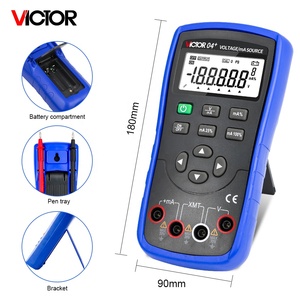 Calibrador de temperatura VICTOR 04 +, fuente de voltaje/mA, calibrador de entrada y fuente multifunción, pantalla LCD grande con 0.05% accur - Product Image 3