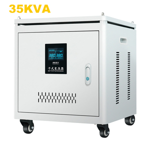 35kva 3-fase trasformatore di potenza per le aziende agricole a bassa tensione 380V di uscita di 98% di efficienza 240V di ingresso bobina di forma 50Hz frequenza - Product Image 1