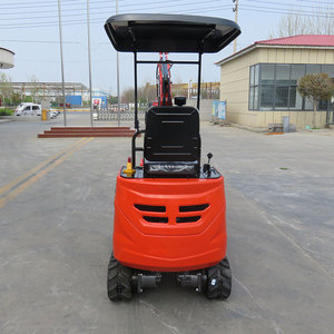 Mini ekskavatör yükleyici 1.0 Ton Mini yükleyici paletli ekskavatör yükleyici makine inşaat veya Form için - Product Image 5