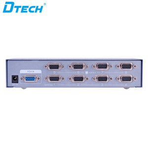 DTECH-Divisor VGA de 8 puertos, Monitor de vídeo/TV/proyector, 250MHz, alta resolución, 1 entrada, 8 salidas