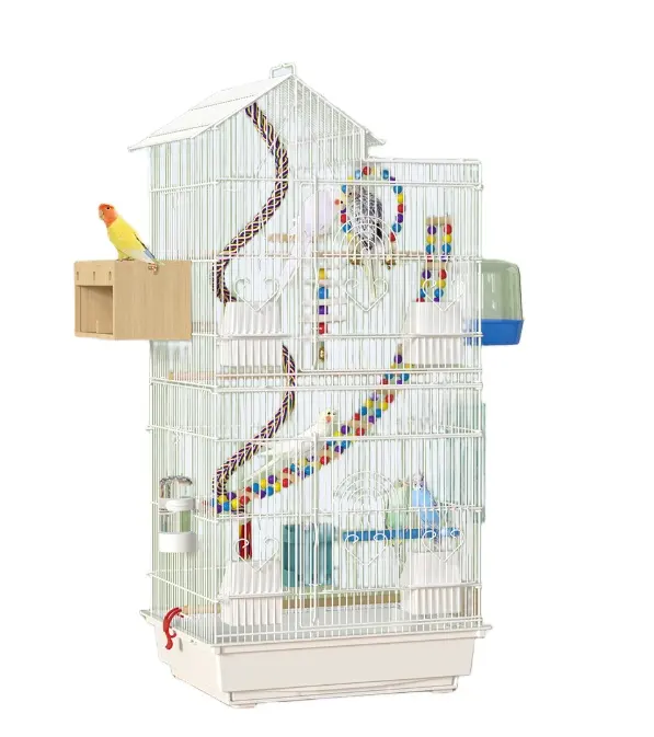 Bird Cages Decorative bird cage wall shelf Wholesale of large luxury villas in bird cages