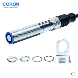 CORON QR18L-D50R-G for M18 <strong>Ultrasonic</strong> <strong>Sensor</strong> RS485 Communication <strong>Output</strong> Side Detection 50-500mm Distance with M12 Connector - Product Image 5