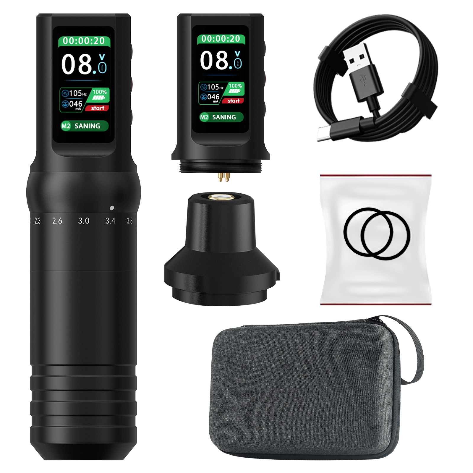 Black Dual Battery