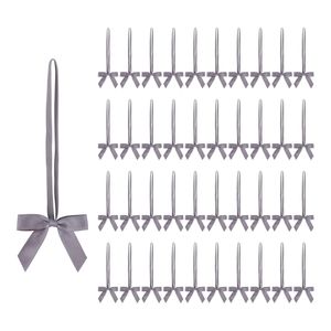 Lazos de cinta de regalo decorativos impresos elásticos de lazo elástico de 8 pulgadas con lazos de cinta preatados elásticos - Product Image 1