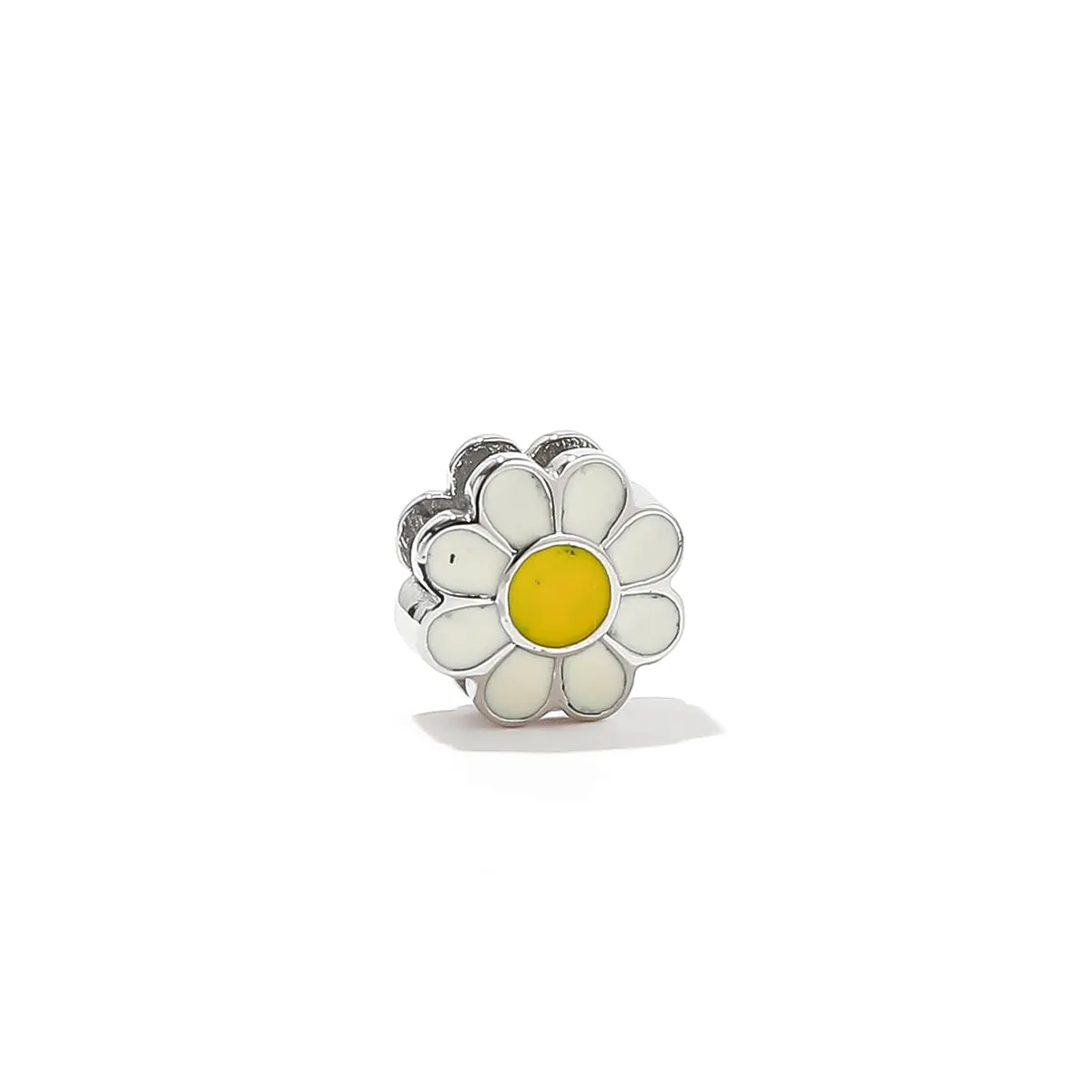 2024 Trendy Product Stainless Steel Sun Flower Charm For Slide Bracelet