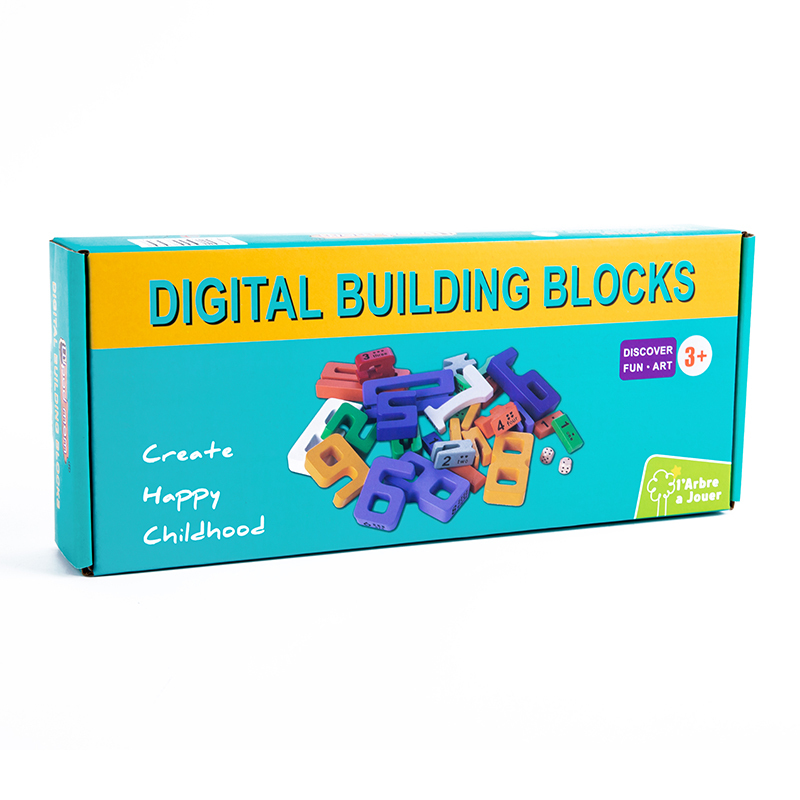Gioco di Blocchi Numerici Colorati
