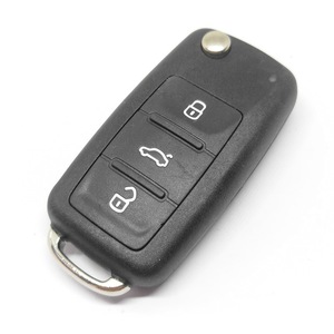 Sostituzione S-koda 3 pulsanti chiave per auto intelligente con chip ID48 433MHZ chiave remota completa - Product Image 1