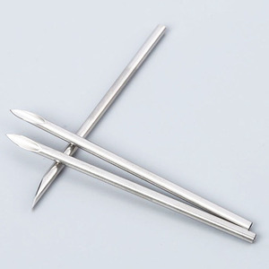 Blues toptan göbek takısı titanyum paslanmaz çelik 12g 13g 14g 15g 16g 18g 20g steril tek kullanımlık piercing İğneler - Product Image 5