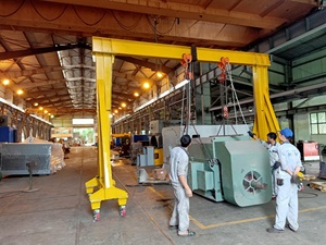 Özelleştirilebilir yeni portal vinç 3t 5t 15t 20t yük kapasitesi tekerlek tipi Motor Motor rulmanı çekirdek bileşenleri 10m Max kaldırma yüksekliği - Product Image 3