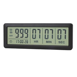 J & R Timer conto alla rovescia da tavolo Display giorno ora minuto secondo 999 giorni Timer orologio con magnete - Product Image 1